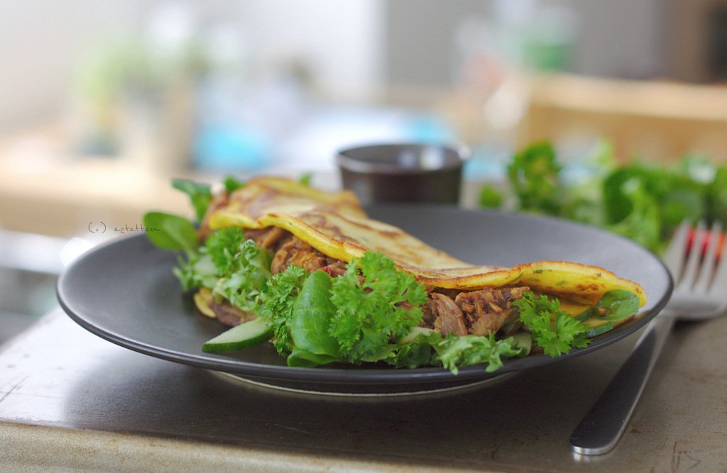 Így készül a vietnámi palacsinta