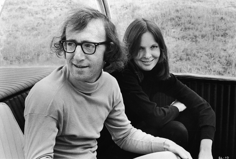 Woody Allen és Diane Keaton a Hétalvó c. filmben (1973)