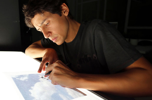 Felhőkre rajzol egy művész - galéria