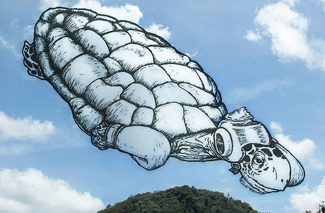 Felhőkre rajzol egy művész - galéria