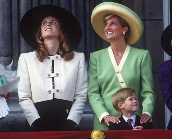 Harry és Diana az ünnepségen