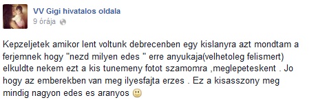 Férjhez ment VV Gigi?