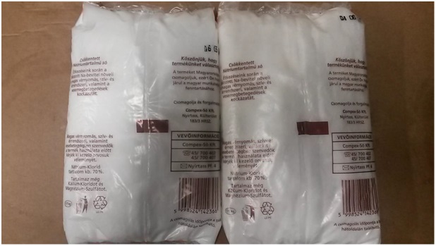 Veszélyes só került a boltokba