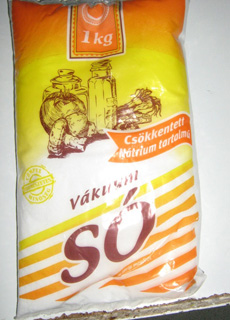Veszélyes só került a boltokba