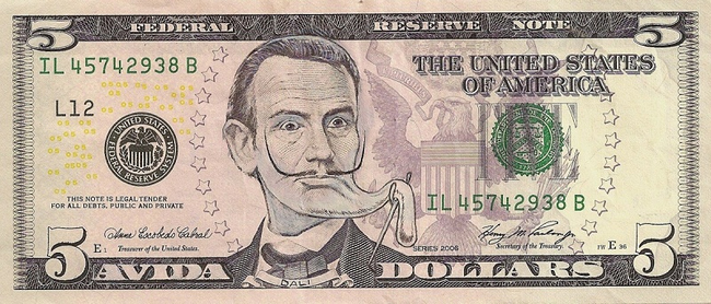 Hogy kerül Justin Bieber az 5 dollárosra?