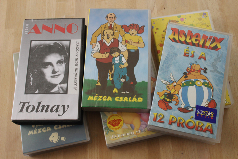 Hasznosítsuk újra a videokazetta-tokokat!