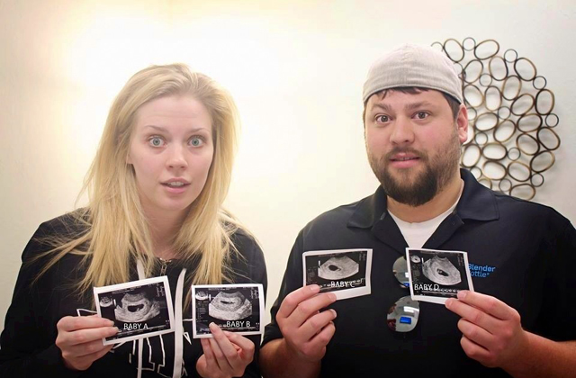 Így reagáltak a szülők arra, hogy négyes ikreik lesznek - fotók Így reagáltak a szülők arra, hogy négyes ikreik lesznek - fotók