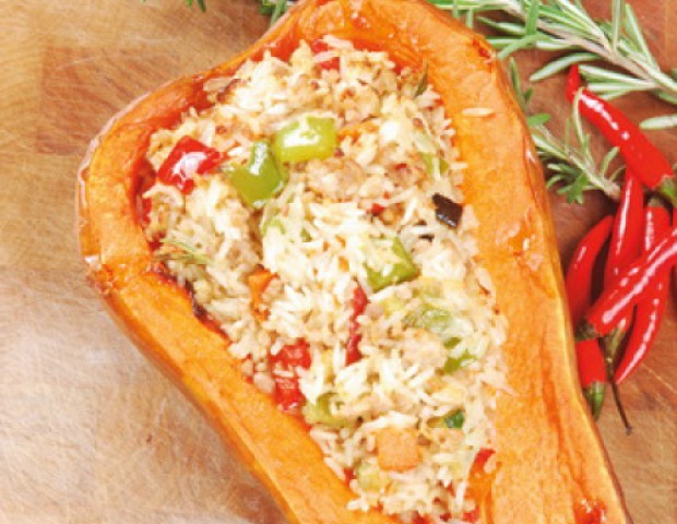 Mit főzzek ma ebédre? Töltött sütőtököt!