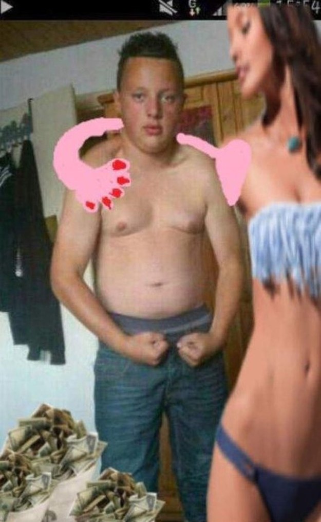 Vicces fotók: lúzer pasik, akik barátnőt photoshopoltak maguknak