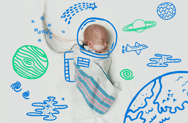 Megható fotók: erről álmodnak a koraszülött babák