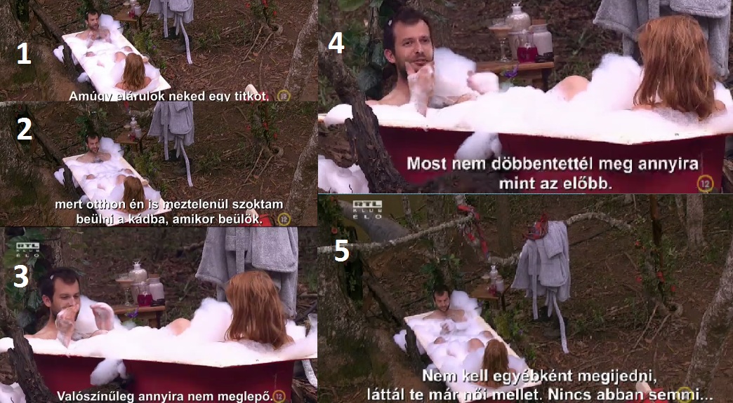 Dzsungel: Krasznai Tünde meztelenül rányomult Zére Dzsungel: Krasznai Tünde meztelenül rányomult Zére