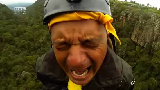 Nagy Celeb vagyok, ments ki innen! grimaszverseny