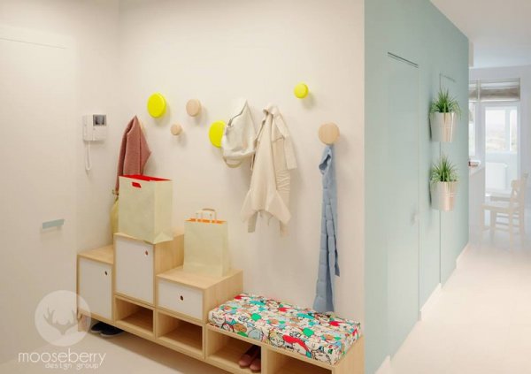 Rossz alaprajzú lakás csodásan kialakítva