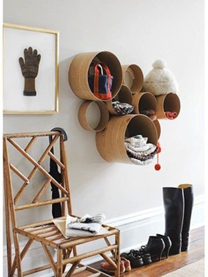 Sál-sapka-kesztyű - hogyan tárold?