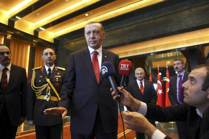 Ezerszobás palotát építtetett magának a török elnök Ezerszobás palotát építtetett magának a török elnök