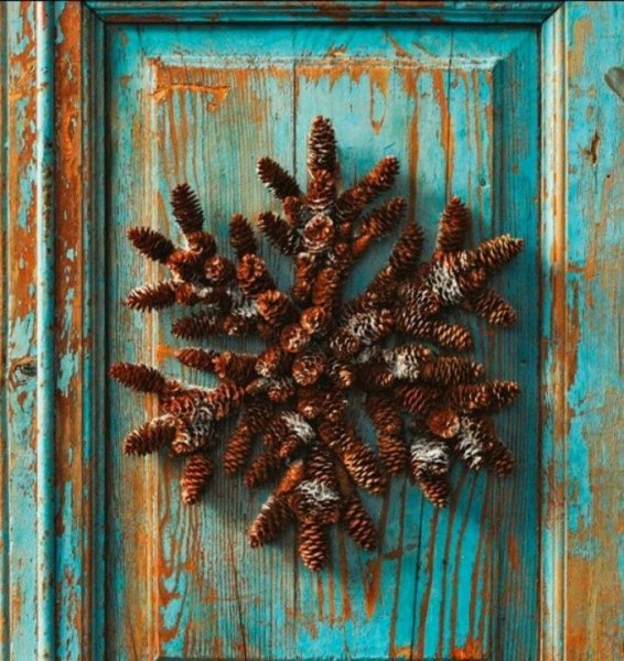 25 dekorációs ötlet fenyőtobozzal