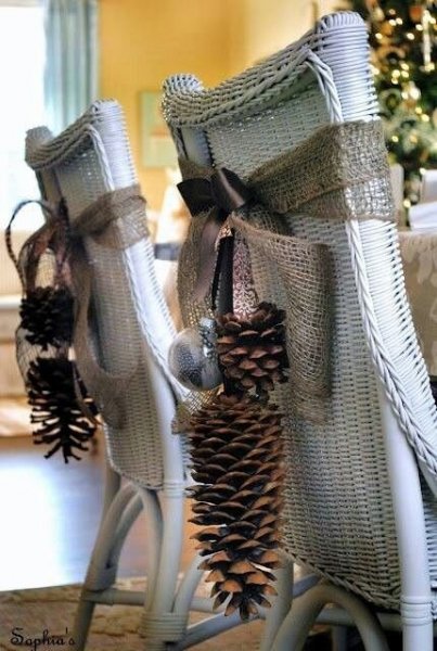 25 dekorációs ötlet fenyőtobozzal