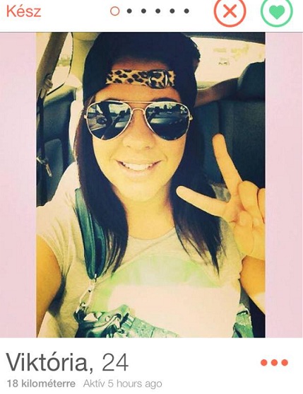 Szexpartnerkeresőre regisztrált VV Viki