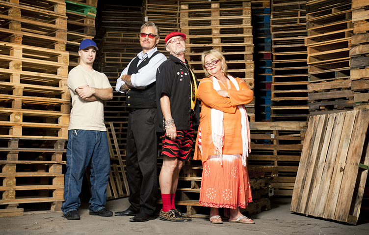 A Poggyászcsaták sztárjai