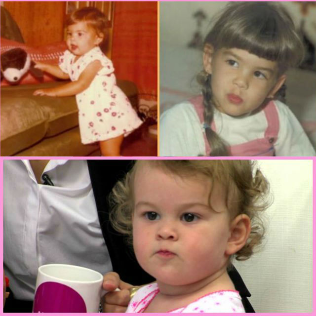 Ördög Nóra és kislánya olyanok, mint két tojás Ördög Nóra és kislánya olyanok, mint két tojás