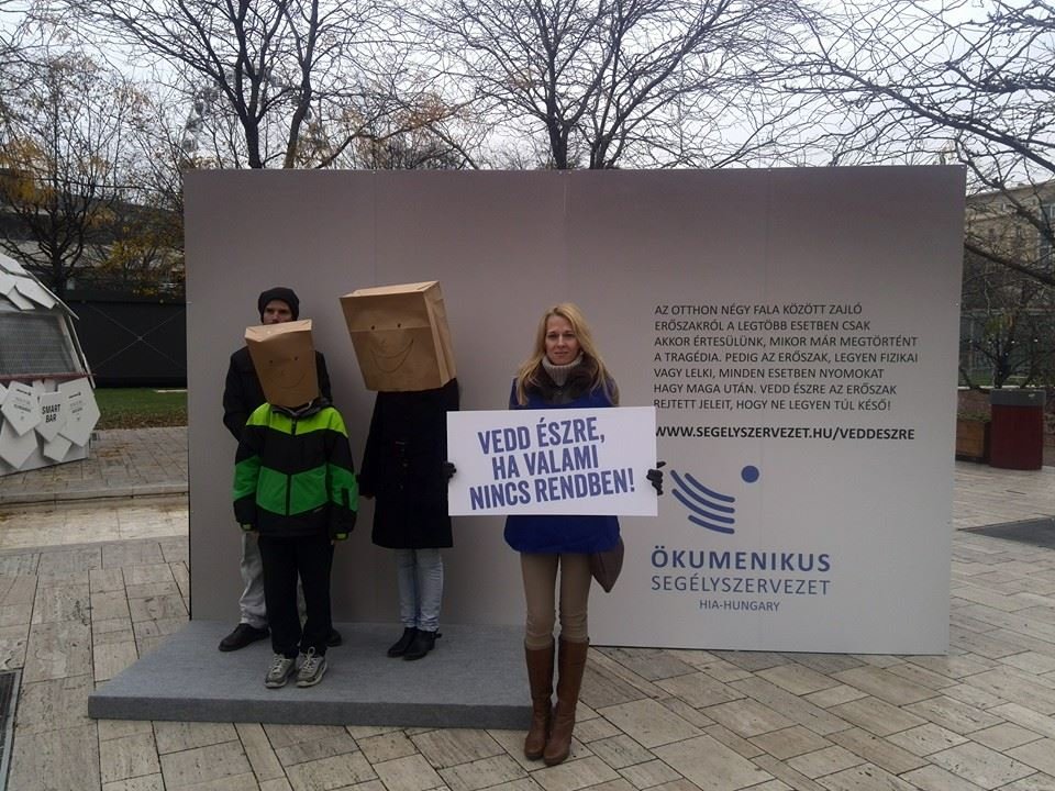 Egy igazán fontos ügyért kampányol Wolf Kati Egy igazán fontos ügyért kampányol Wolf Kati