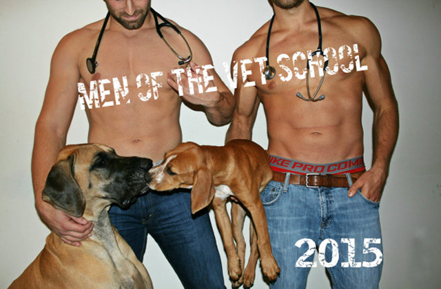 Az állatokért vetkőztek a leendő állatorvosok - fotók