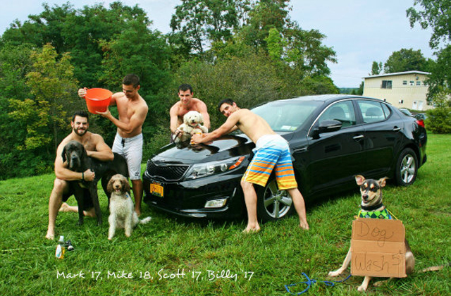 Az állatokért vetkőztek a leendő állatorvosok - fotók