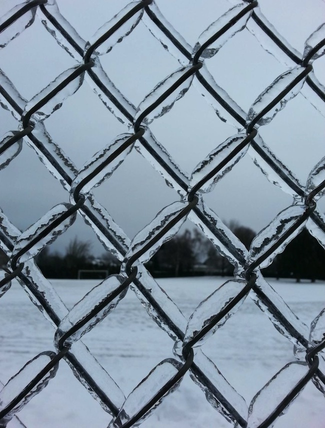 Így néz ki, amikor átveszi az uralmat a jég Így néz ki, amikor átveszi az uralmat a jég