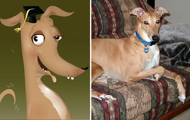 Az állatok személyiségét rajzolja meg egy művész - galéria