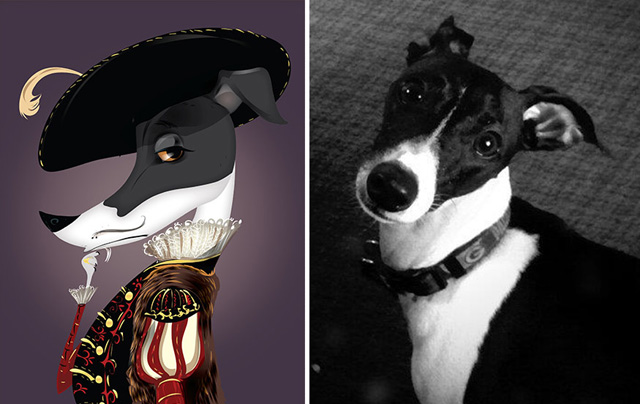 Az állatok személyiségét rajzolja meg egy művész - galéria