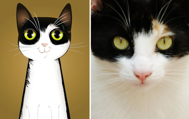 Az állatok személyiségét rajzolja meg egy művész - galéria