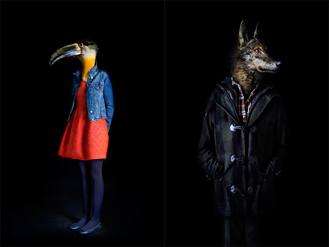 Ilyen lenne, ha az állatok iembernek öltöznének - galéria