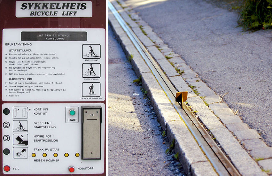 Átadták a világ első biciklis mozgólépcsőjét Átadták a világ első biciklis mozgólépcsőjét