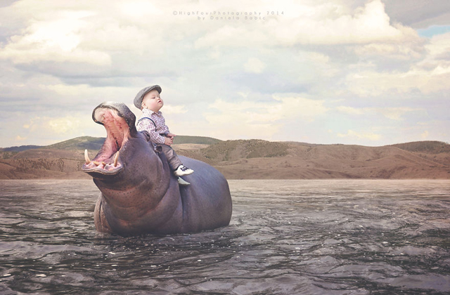 Elképesztő kalandokra küldi 10 hónapos kisfiát az anyuka 