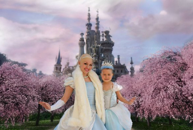 Hercegnős fotózást kapott a beteg kislány Hercegnős fotózást kapott a beteg kislány