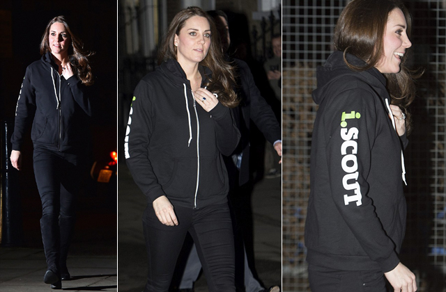 Így néz ki Katalin hercegné melegítőfelsőben