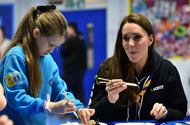 Így néz ki Katalin hercegné melegítőfelsőben