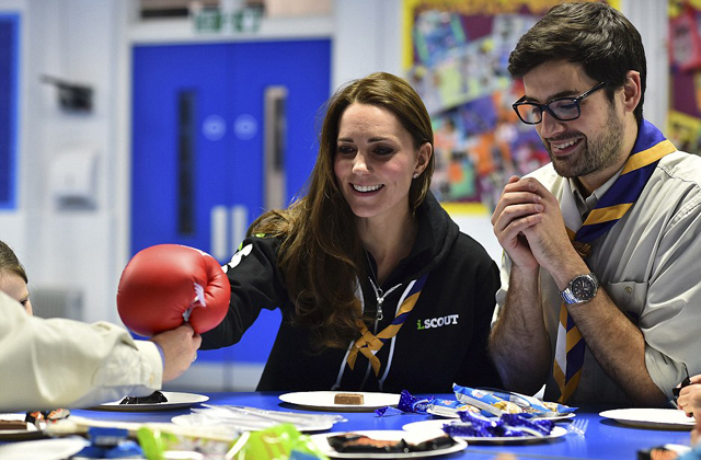 Így néz ki Katalin hercegné melegítőfelsőben