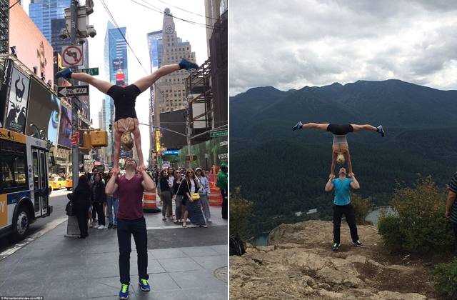 Körbetáncolta  a világot a jegyespár