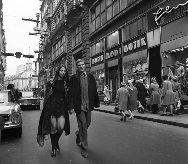 12 magyar utcaidivat-fotó a hetvenes évekből