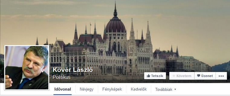 Lehangolóan szürke a politikusok Facebook borítóképe