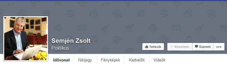 Lehangolóan szürke a politikusok Facebook borítóképe