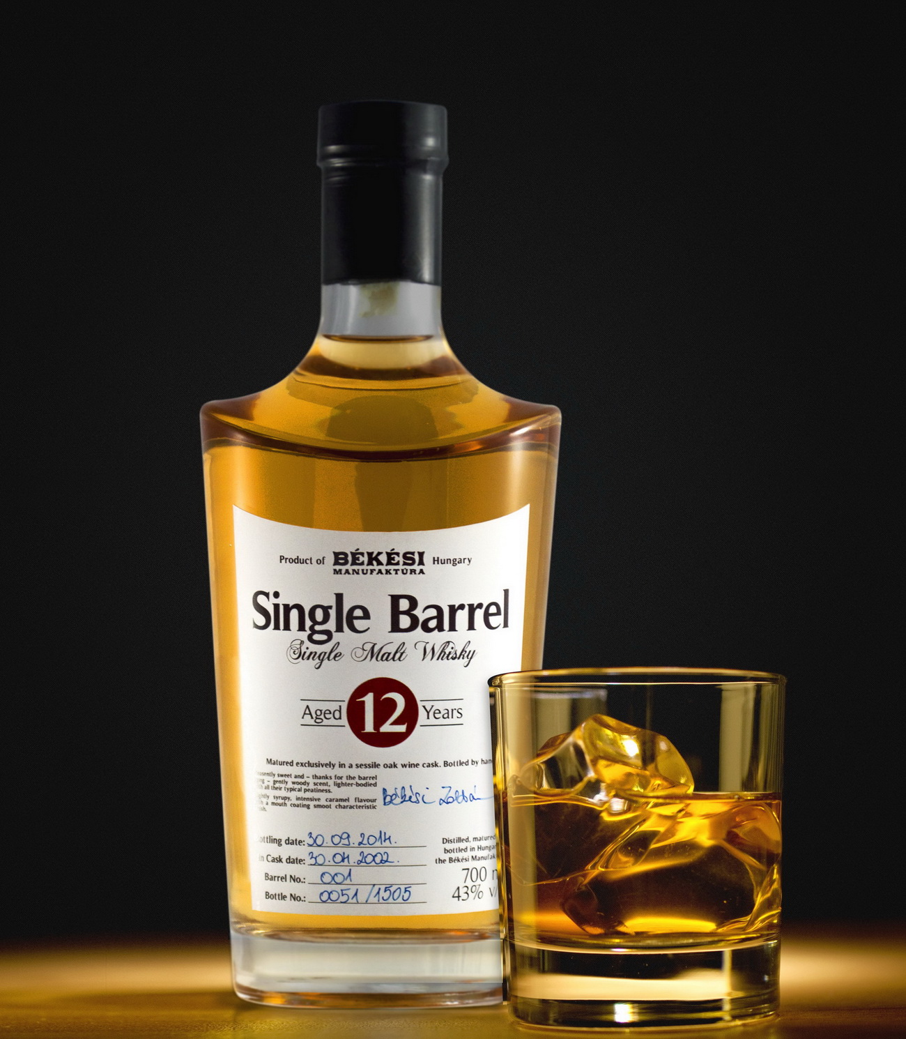 Itt az első magyar whisky Itt az első magyar whisky