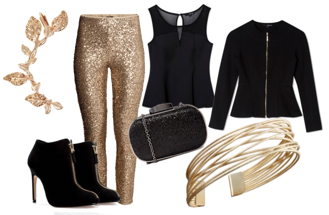 Top, blézer: Tally Weijl, nadrág: H&M, ékszerek: Bijou Brigitte, táska: asos.com, cipő: Zara