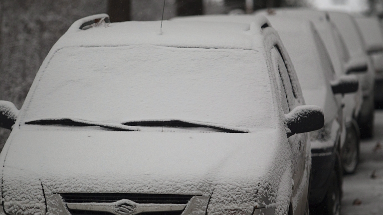 Behavazott autók Nagykanizsán Fotó: MTI