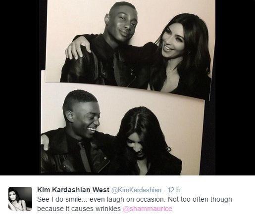 Kim Kardashian bevallotta, miért nem mosolyog