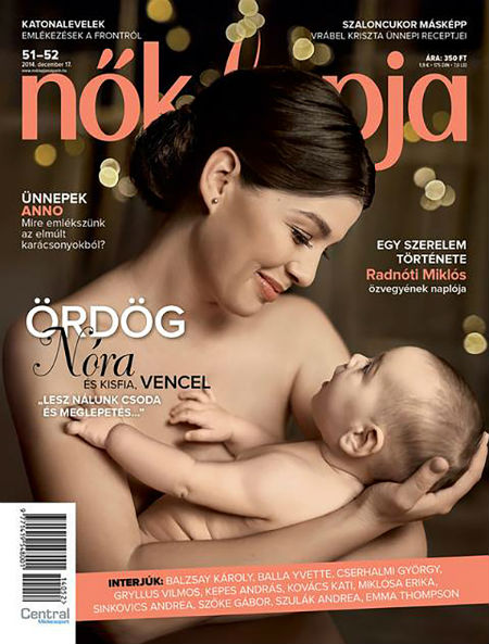 Két szuper friss fotó Ördög Nóra gyermekeiről