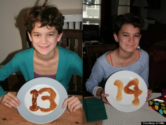 Szülinapi fotóin mutatta be átváltozását a transznemű tini