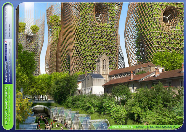 Ilyen lesz Párizs 2050-ben