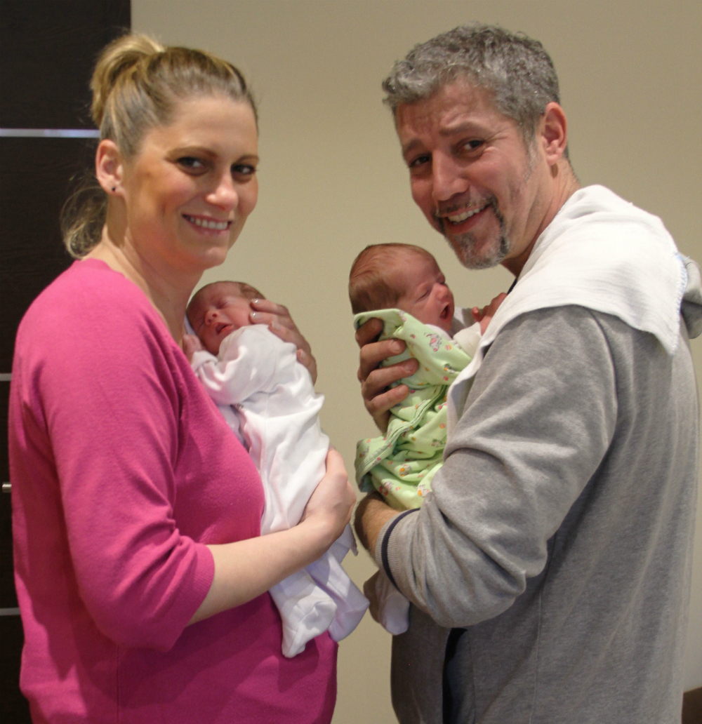 Bébibumm! Megszülettek Sági Szilárd ikrei - galéria